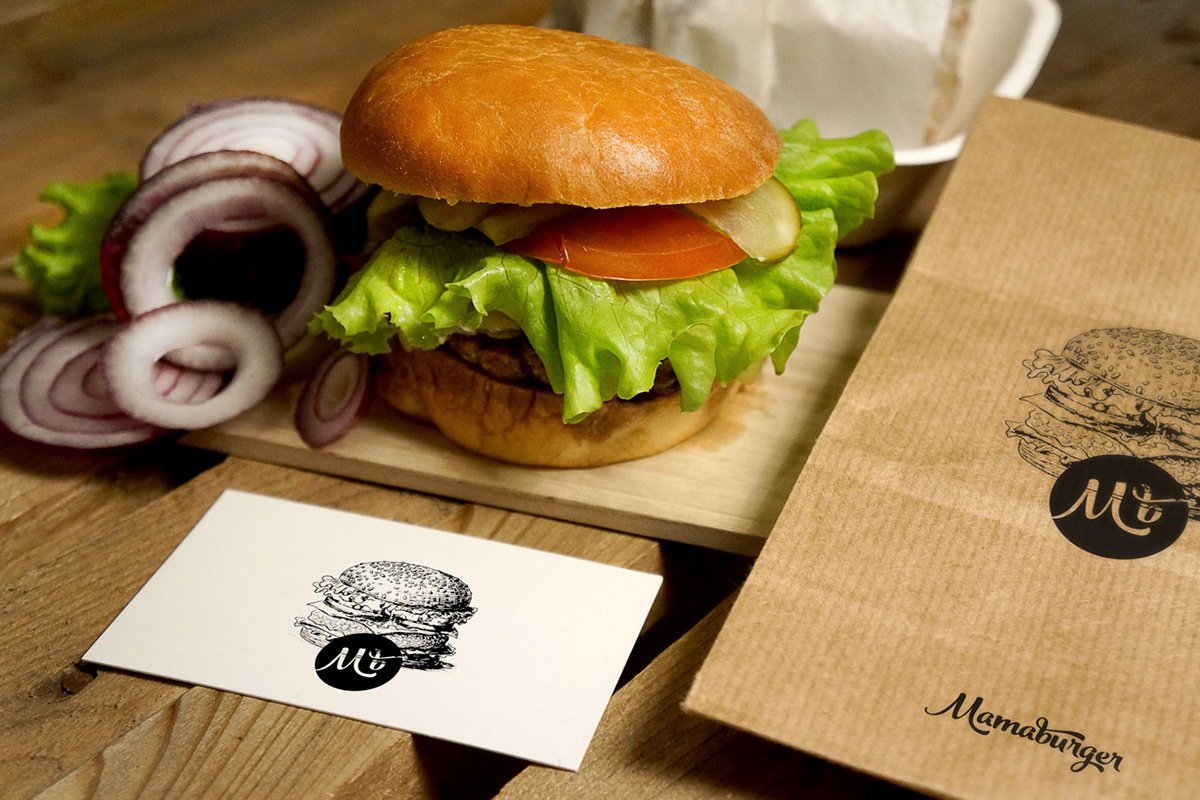 Mamaburger 餐飲品牌形象設(shè)計 食品形象展示