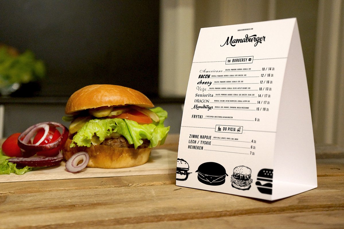 Mamaburger 餐飲品牌形象設(shè)計 食品形象展示