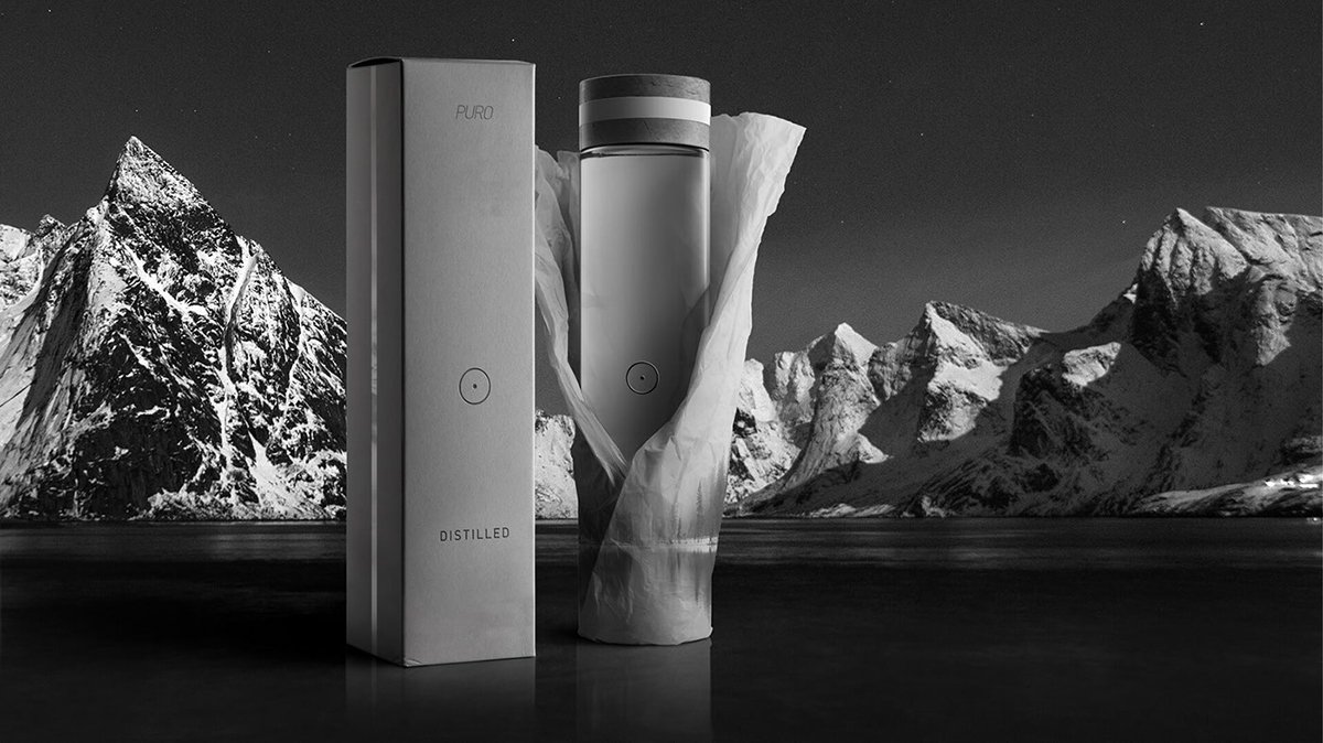 PURO水品牌設(shè)計  包裝展示