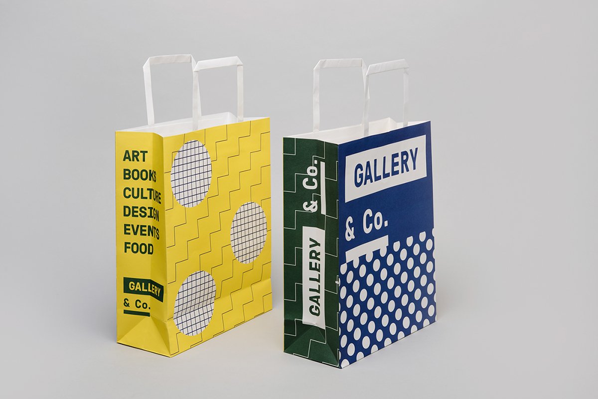 Gallery＆Co餐廳品牌形象設計  手提袋設計
