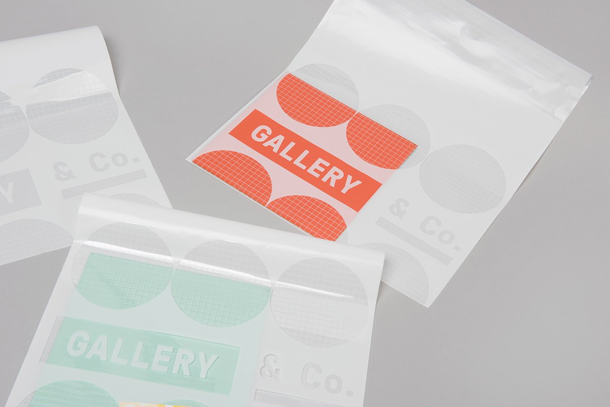 Gallery＆Co餐廳品牌形象設計  包裝袋設計