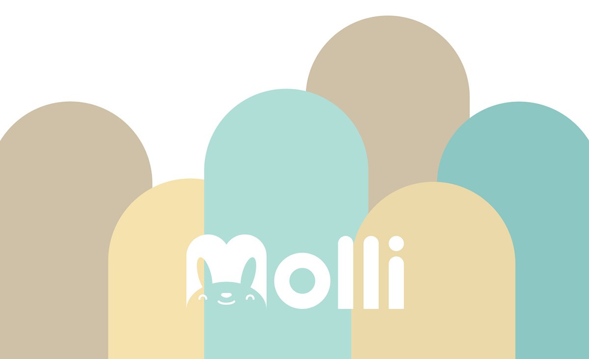深圳品牌設(shè)計(jì)  深圳品牌策劃  Molli兒童服裝店品牌形象設(shè)計(jì)  標(biāo)志設(shè)計(jì)