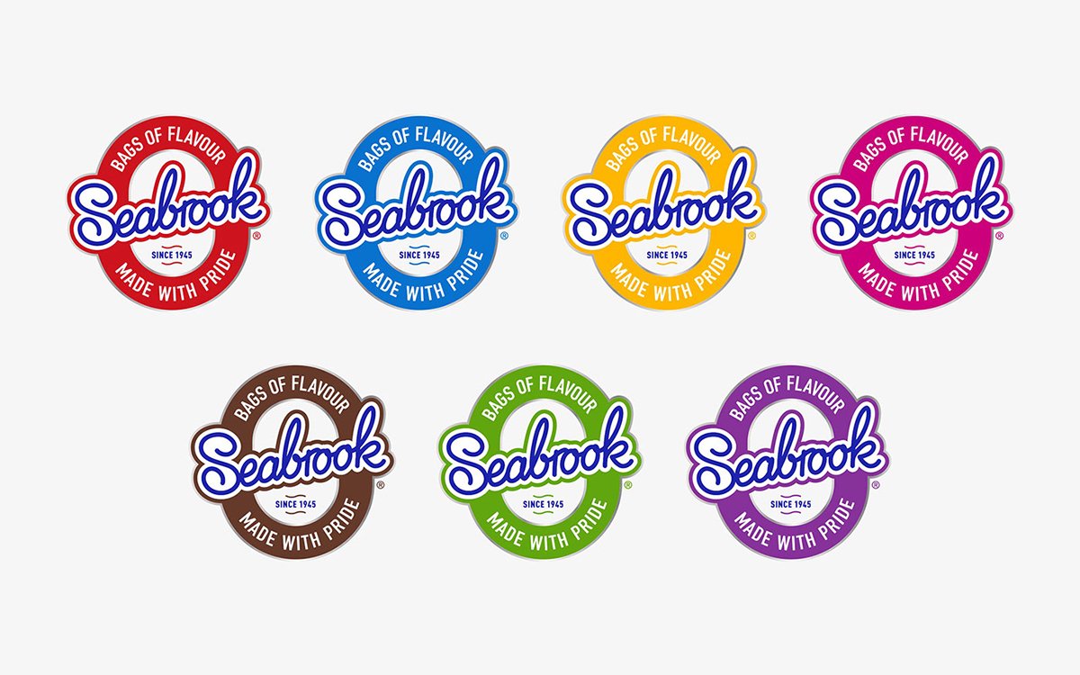 深圳品牌設計  深圳品牌策劃  Seabrook薯片品牌形象設計  標志設計
