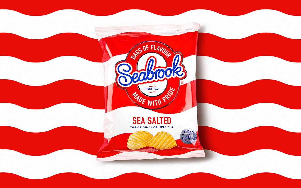 深圳品牌設計  深圳品牌策劃  Seabrook薯片品牌形象設計  包裝設計