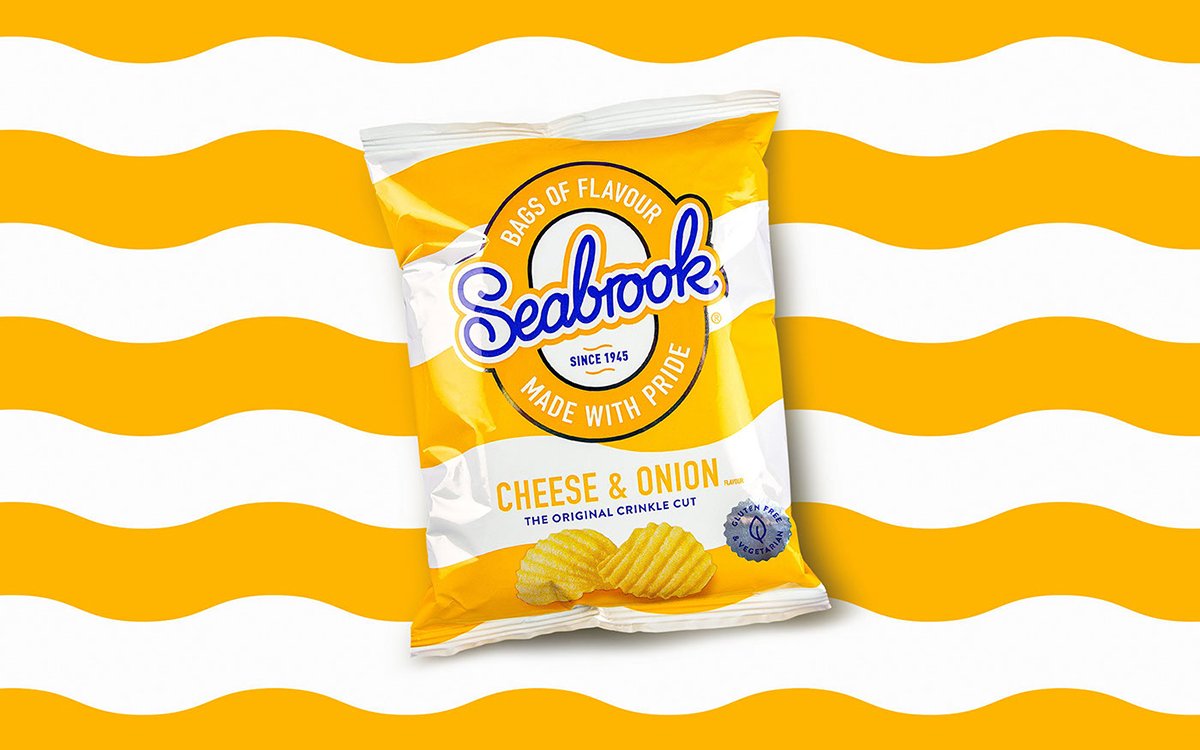 Seabrook薯片品牌形象設計展示