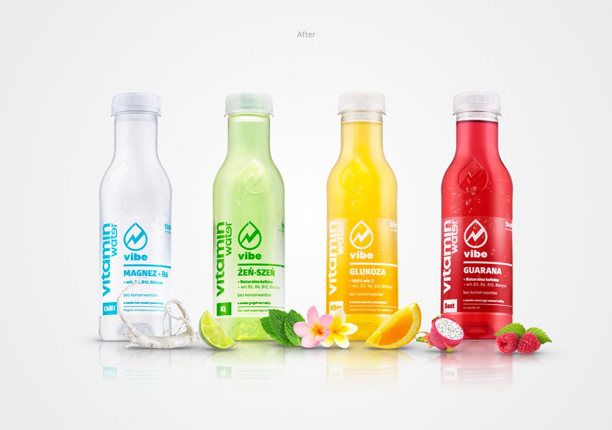 Vibe維生素水包裝形象設(shè)計展示