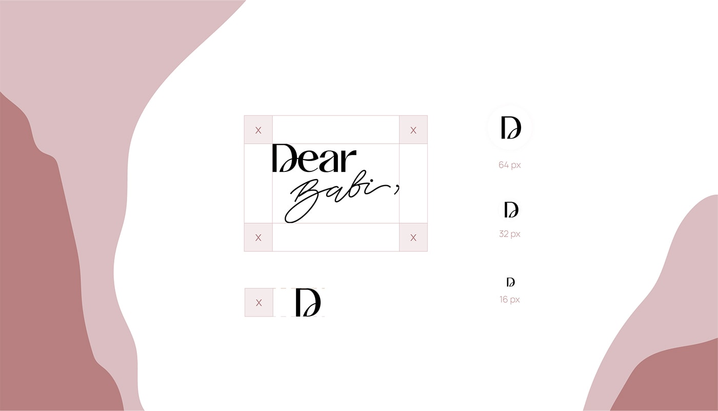Dear babi 越南輕奢嬰兒用品品牌設(shè)計(jì)案例，嬰兒品牌設(shè)計(jì)，品牌視覺設(shè)計(jì)，深圳品牌設(shè)計(jì)，左右格局